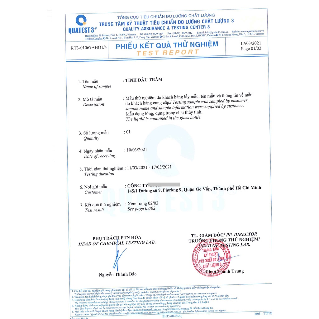Tinh Dầu Tràm Nguyên Chất Bảo Vệ Sức Khỏe và Làm Đẹp - Tinh Dầu Tràm Gió Nổi Tiếng Từ Huế