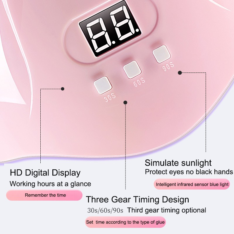 Máy Hong Khô Móng Tay Bằng Tia UV 54W