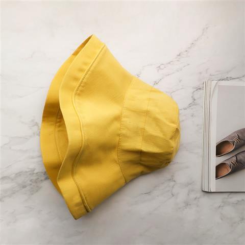 [Spot i] Fisherman hat, sun visor, sun hat, sun hat, Japanese big brim, bucket hat, black, beige, navy blue, yellow