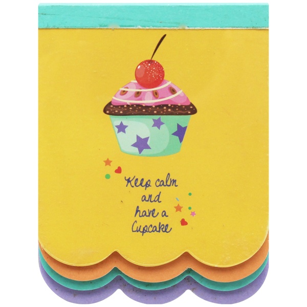 Sổ Notes Of Bakery 10 x 7.5 cm - Khai Trí Stationery - Hình Cupcake