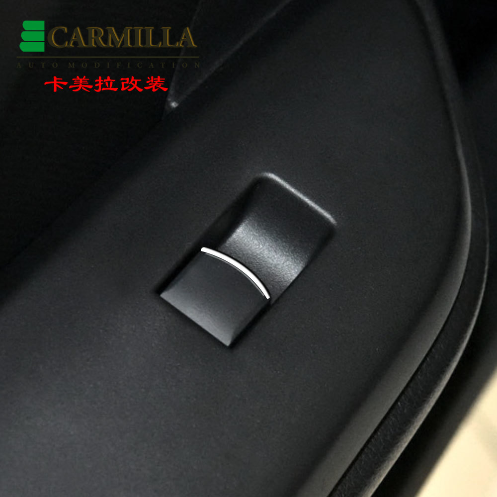 Set 7 vỏ gắn nút bấm cửa kính xe hơi cho Honda Civic 10th 2016 2017 2018 2019 2020