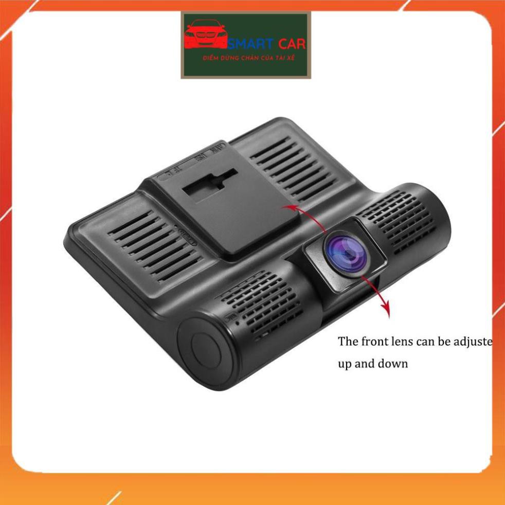 Camera Hành Trình Ô Tô 3 Mắt Camera, Màn Hình 4 Inh Full HD, Ghi Hình Đa Chiều, Có Chế Độ Ghi Đè Kèm Thẻ Nhớ 32G/64G | BigBuy360 - bigbuy360.vn