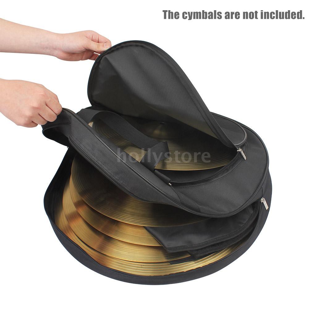 Túi đựng cymbal 21 inch 3 ngăn và dây đeo vai có thể tháo rời được