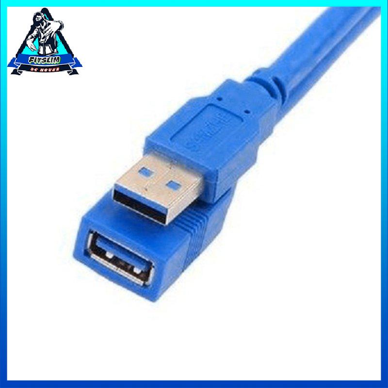 [Fitslim] 0.5m USB 3.0 Type A Male To A Female Super Speed Extension Cable Adapter