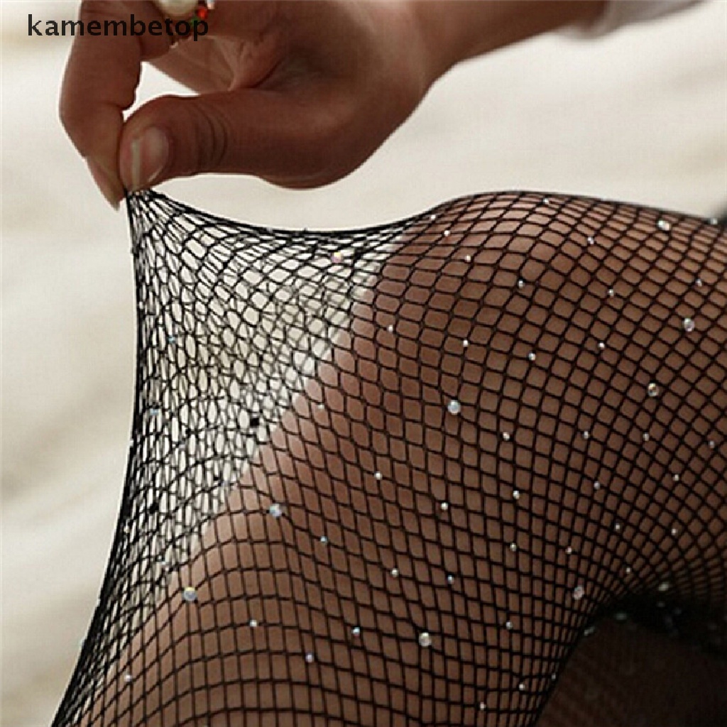 beto New Women Crystal Rhinestone Fishnet Net Mesh Socks Stockings Tights Pantyhose n