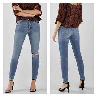 (FLASH SALE) Quần jean xanh Bershka Auth Sale