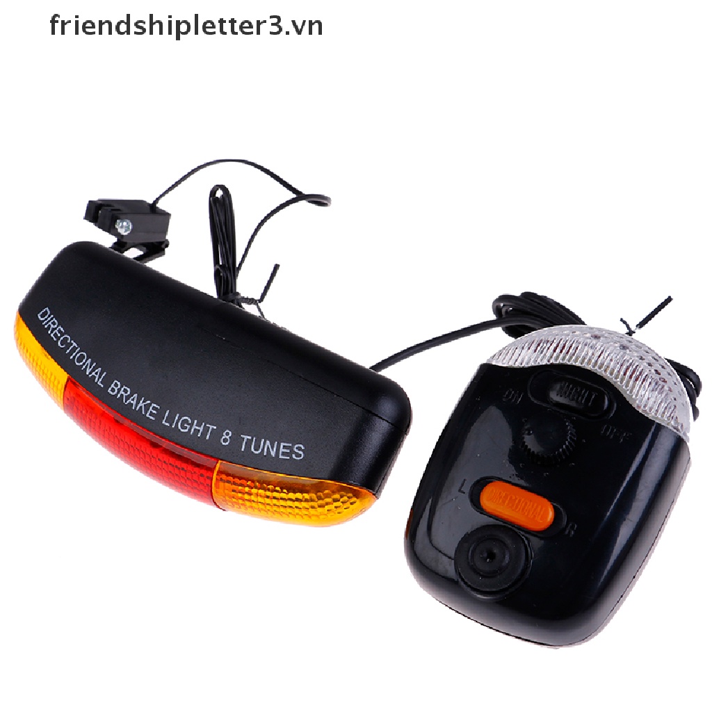 Bộ Đèn Đuôi Xe Đạp Leo Núi + Tín Hiệu Siren + Còi Xe Đạp