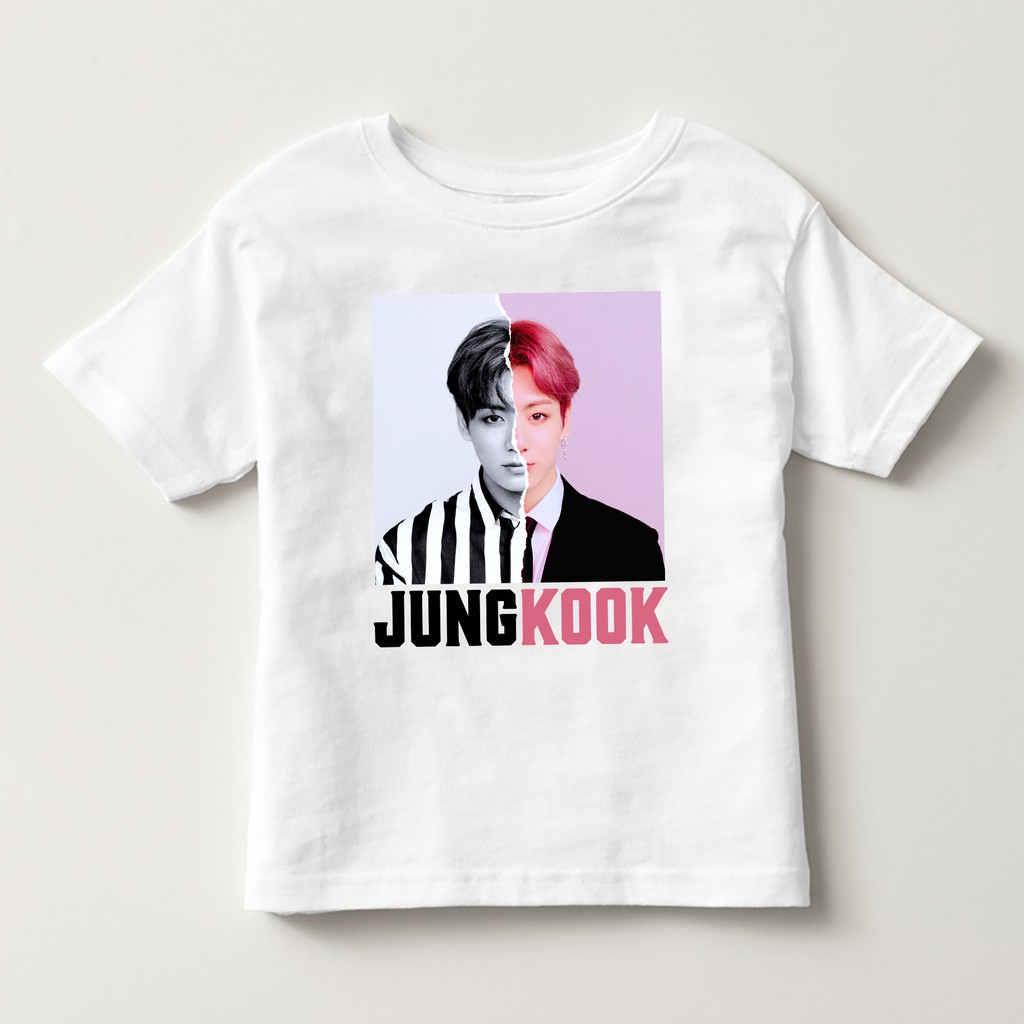 ÁO THUN NAM NỮ TRẺ EM JEON JUNGKOOK BTS - Big Size - CT06-210918