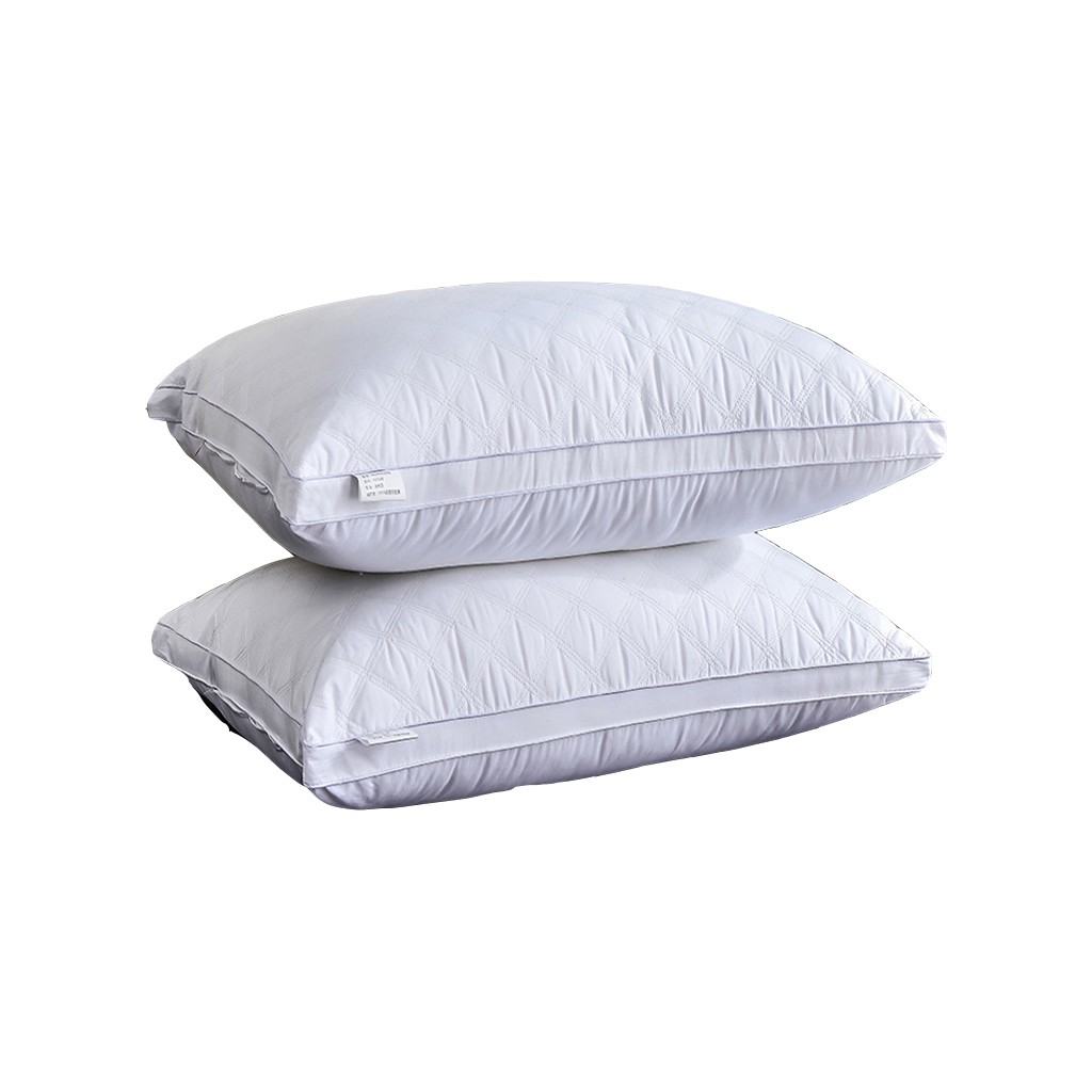 Alshone Pillow BeddingsThree-line Grid Quilted Pillow Feather Velvet Pillow Three-dimensional Pillow