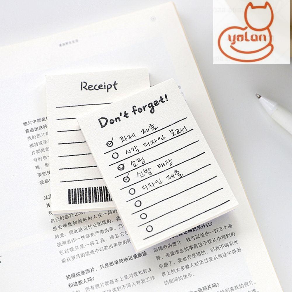 Set 50 tờ giấy ghi chú dùng trang trí sổ tay nhật ký