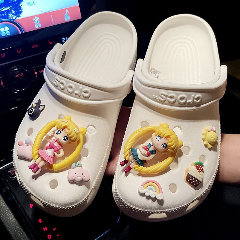 phụ kiện dép Crocs charm DIY khóa giày crocs jibbitz Nhựa trang sức Phụ kiện trang trí giày crocs nút trang trí giày trẻ em Dép Sandal Đồ trang sức Quà tặng sáng tạo món quà đặc biệt