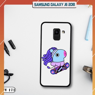 Ốp nhám viền dẻo cho điện thoại Samsung Galaxy J6 2018