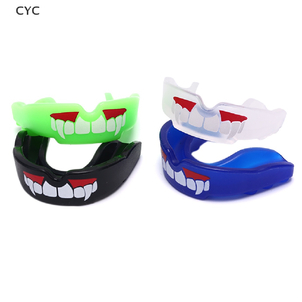 CYC Fang Mouth Guard Gum Shield Muay Thai Boxing Football Basketball Teeth Protector  CY