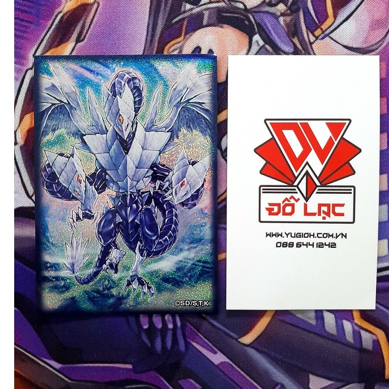 [ ĐẬU PHỘNG OCG ] 01 Slv  thẻ bài Yugioh Trishula Dragon Of The Ice Barrier Size 5.9 x 8.6 cm