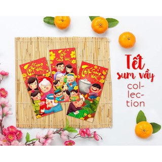 Set Lì Xì Canh Tý - Tết Sum Vầy