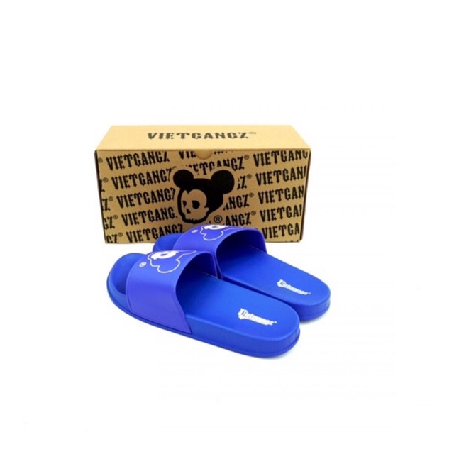Dép chính hãng VIETGANGZ nhiều màu Logo SLIDE