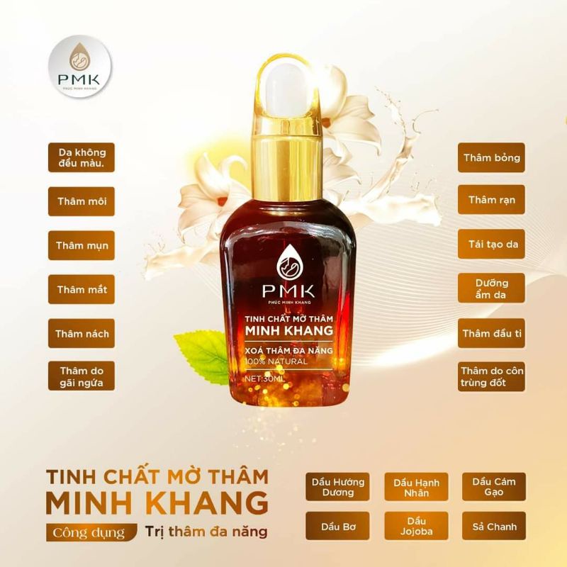 [Giảm giá 50k]Tinh chất mờ thâm minh khang bị móp vỏ hộp-  thâm mắt, môi, mụn, nách, bikini, tẩy trang - chỉ sau 14 ngày | BigBuy360 - bigbuy360.vn