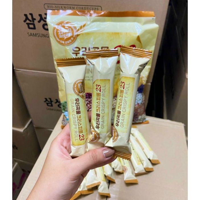 Bánh ngũ cốc Hàn Quốc 23 vị 500 g. date 7/24 ạ
