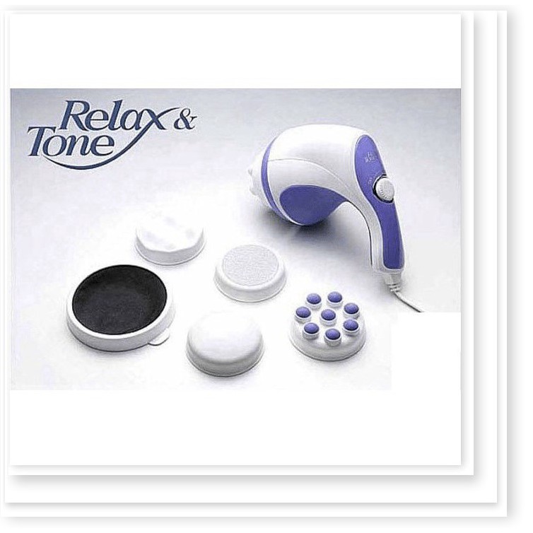 Máy Massage Cầm Tay Relax & Spin Tone 5 Đầu