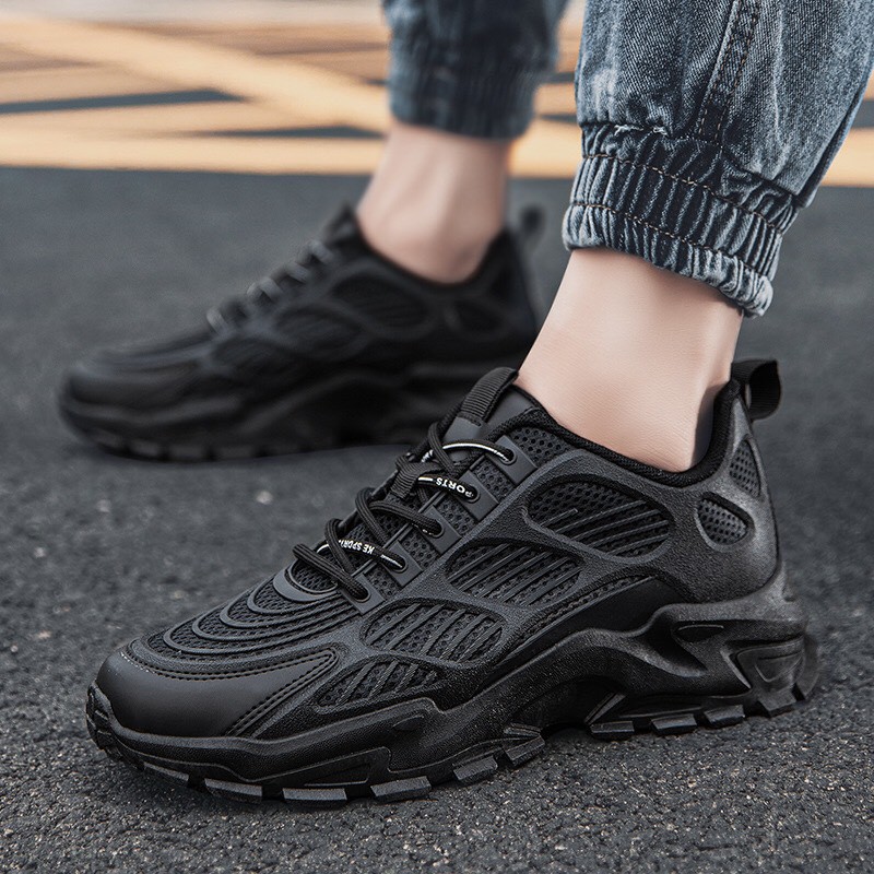 Giày thể thao nam KE Sport viền kẻ lỗ độn đế | BigBuy360 - bigbuy360.vn