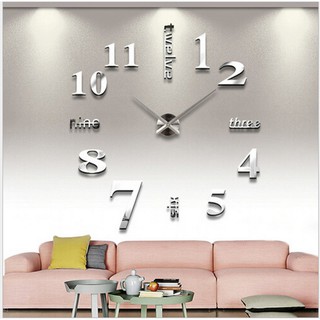 Đồng hồ treo tường siêu đẹp gắn tường 3D