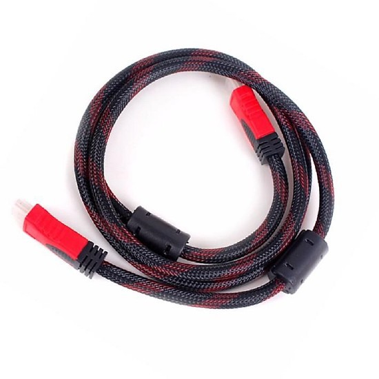 Cáp HDMI dài 3m bọc dù kết nối màn hình máy tính chất lượng tốt