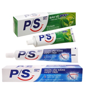 Kem đánh răng PS 180g Ngừa sâu răng vượt trội/ Trà xanh