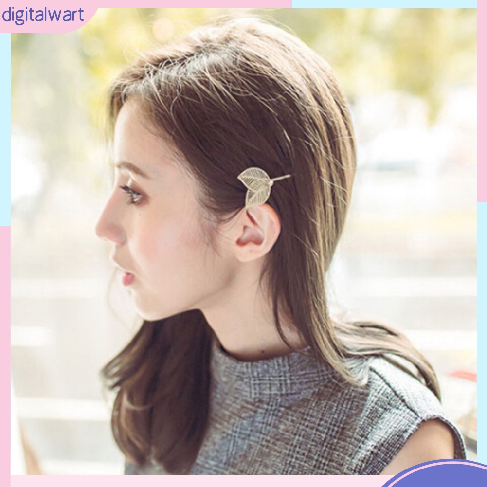 Kẹp Tóc Hình Chiếc Lá Thời Trang Cho Nữ