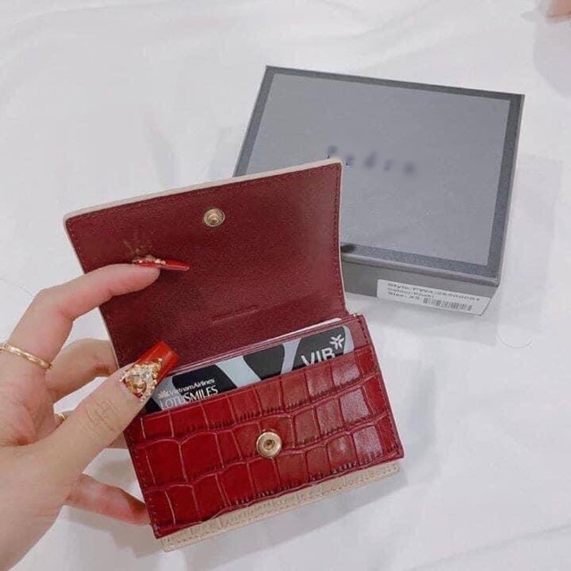 Ví nữ 2 khuy da vân rắn XD•0001 | BigBuy360 - bigbuy360.vn