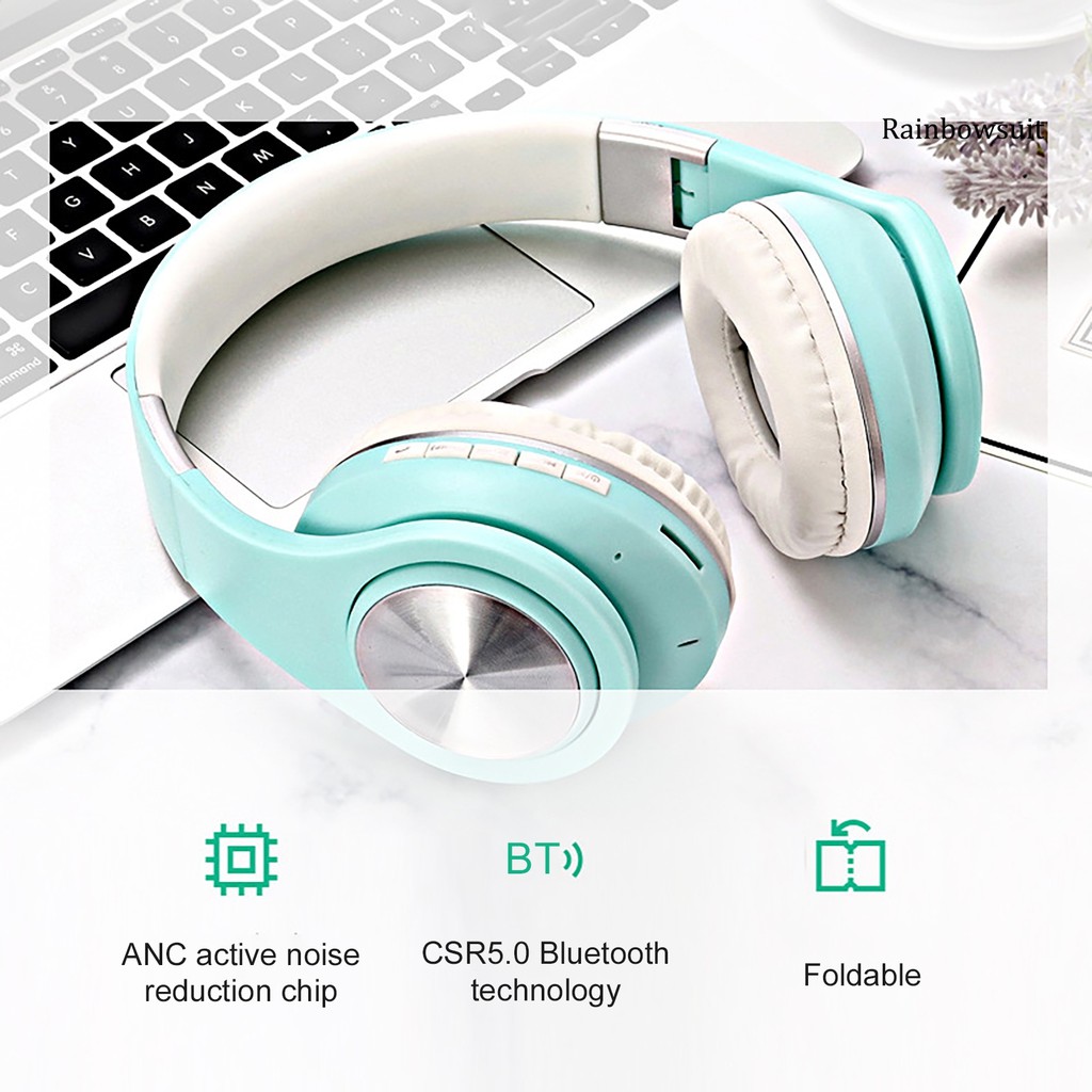 5.0 Tai nghe thể thao không dây Bluetooth có thể gập lại Tai nghe âm thanh nổi giảm tiếng ồn