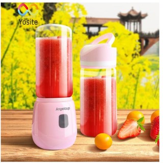 [Mua 1 Được 2] Máy Xay Sinh Tố 6 Lưỡi Thép Không Gỉ Sạc Pin Tiện Dụng bảo hành 1 năm
