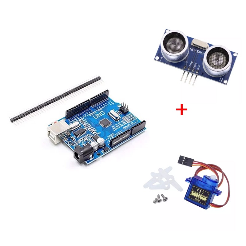 Combo Chế Thùng Rác Thông Minh Arduino