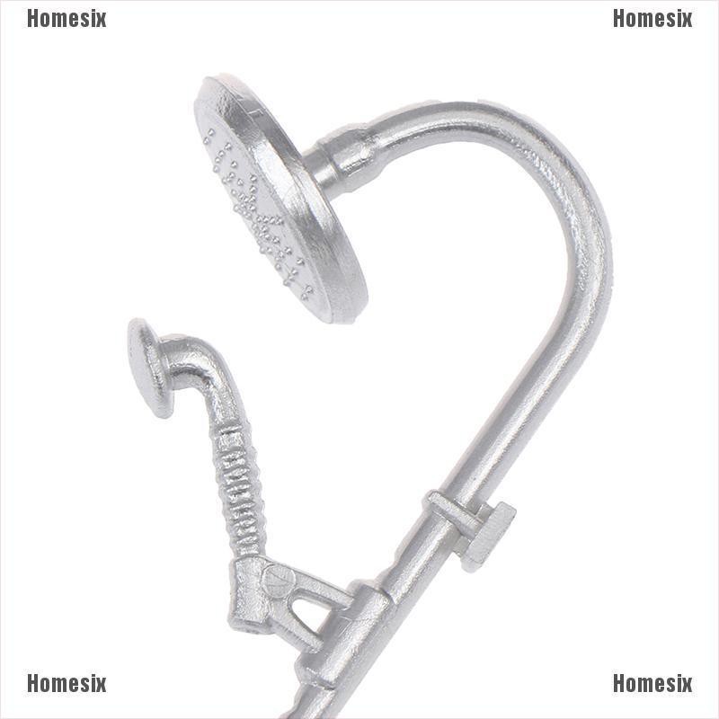 [HoMSI] 1:12 Dollhouse Miniature Bathroom Faucet Bath Shower Faucet Bath Shower Model SUU