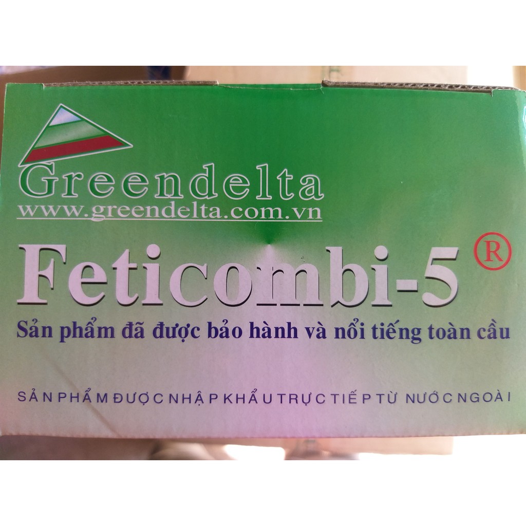 Phân Bón Lá Vi Lượng Thái Lan FETICOMBI-5 Vi Lượng Fetrilon Combi (2g)