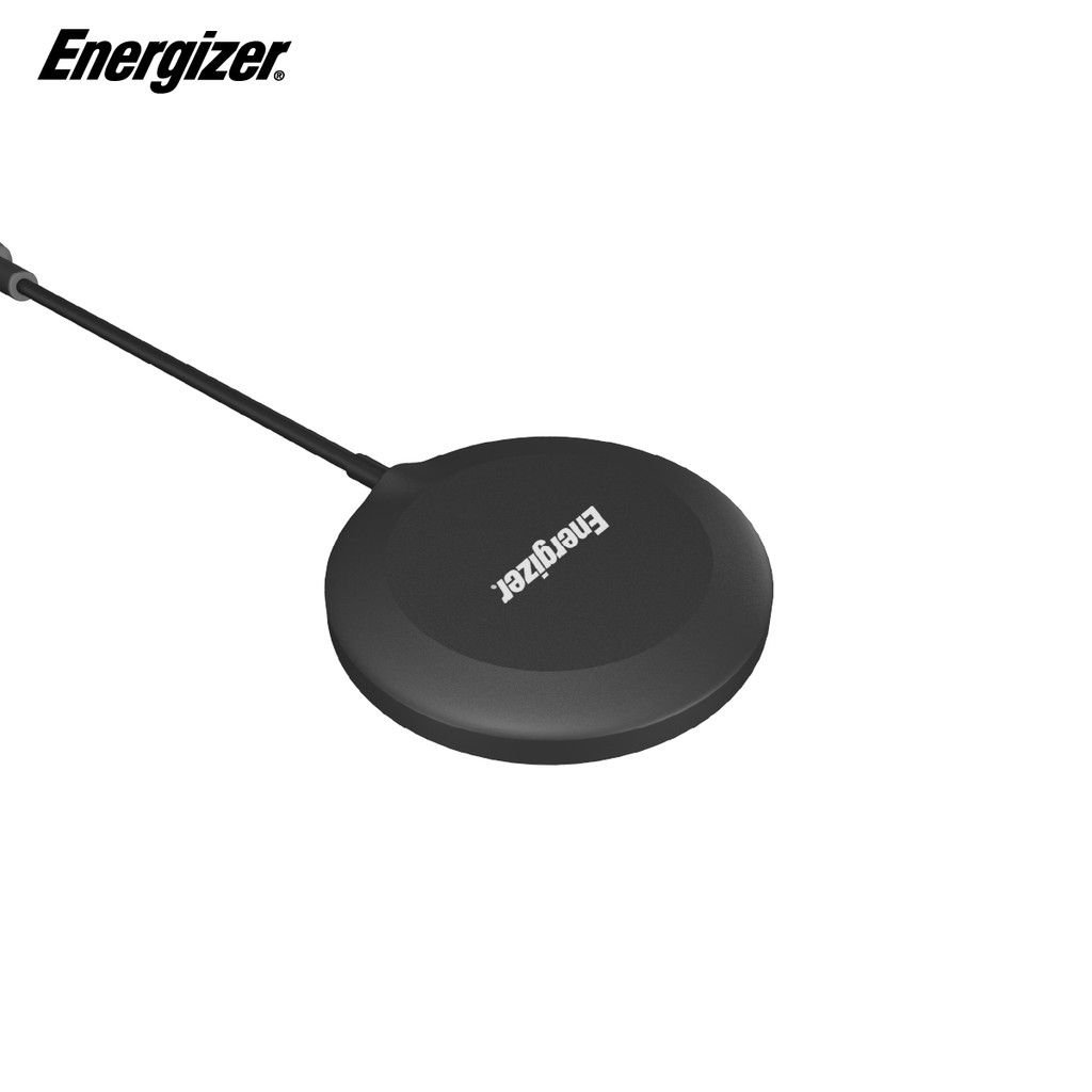 Miếng sạc Energizer MagPAD 15W kèm cáp TypeC WCP119 - Thiết kế từ tính, siêu mỏng, sạc nhanh - Hàng chính hãng