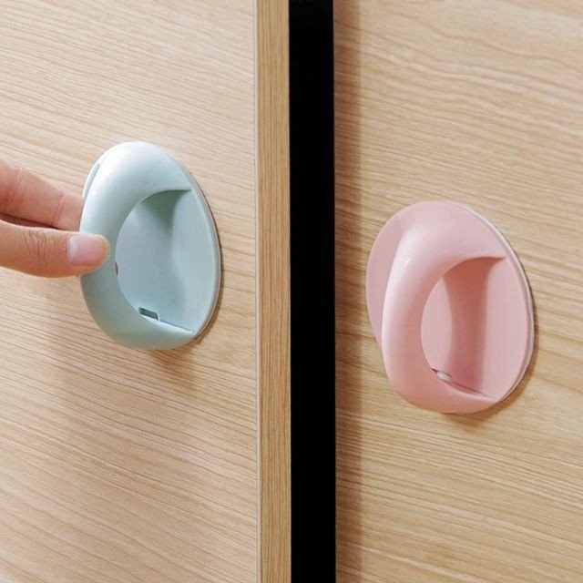 Tay Nắm Cửa Dán Keo Tiện Dụng Đa Năng Dán Cửa Trượt, Cửa Sổ, Ngăn Kéo, Tủ, Tủ Lạnh