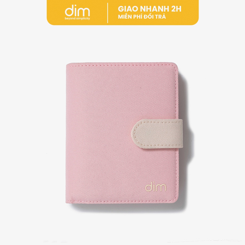 Ví vải unisex DIM June Wallet Đứng - Pastel Color