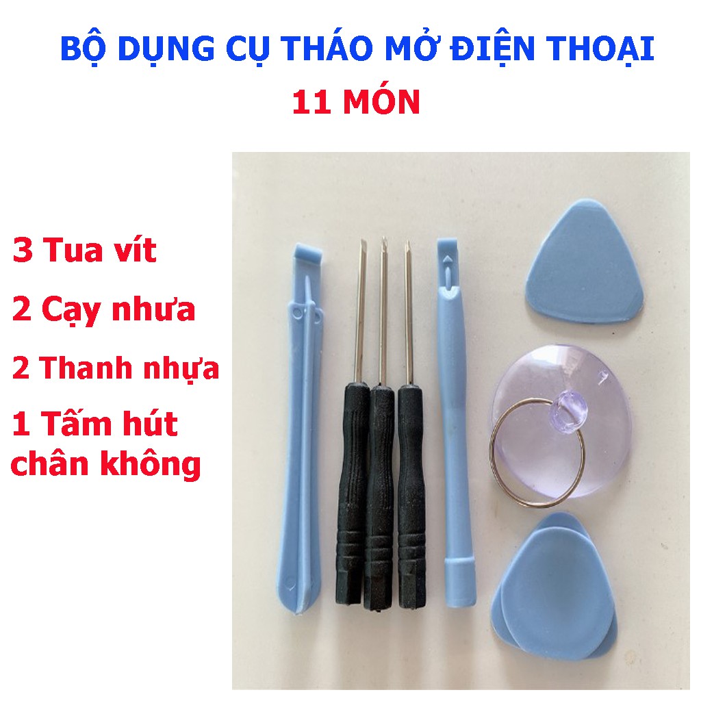 Bộ tua vít đa năng tháo mở điện thoại 8-11 món tiện lợi nhỏ gọn