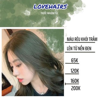 Thuốc Nhuộm Tóc Xanh Rêu - Màu Tóc Xanh Rêu 𝐜𝐚̂𝐧 𝐦𝐨̣𝐢 𝐥𝐚̀𝐧 𝐝𝐚, 𝐦𝐨̣𝐢 𝐩𝐡𝐨𝐧𝐠 𝐜𝐚́𝐜𝐡 ( KHÔNG TẨY ) - Love Hairs