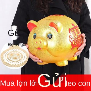 Sứ vàng heo đất, người lớn không được mở đất của trẻ em trai và gái, chỉ có thể ra vào