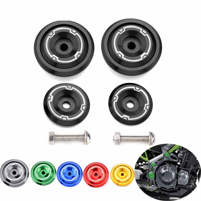 Nắp Bảo Vệ Khung Xe Mô Tô Bằng Nhôm CNC M5 Cho KAWASAKI Z900 2017-2019