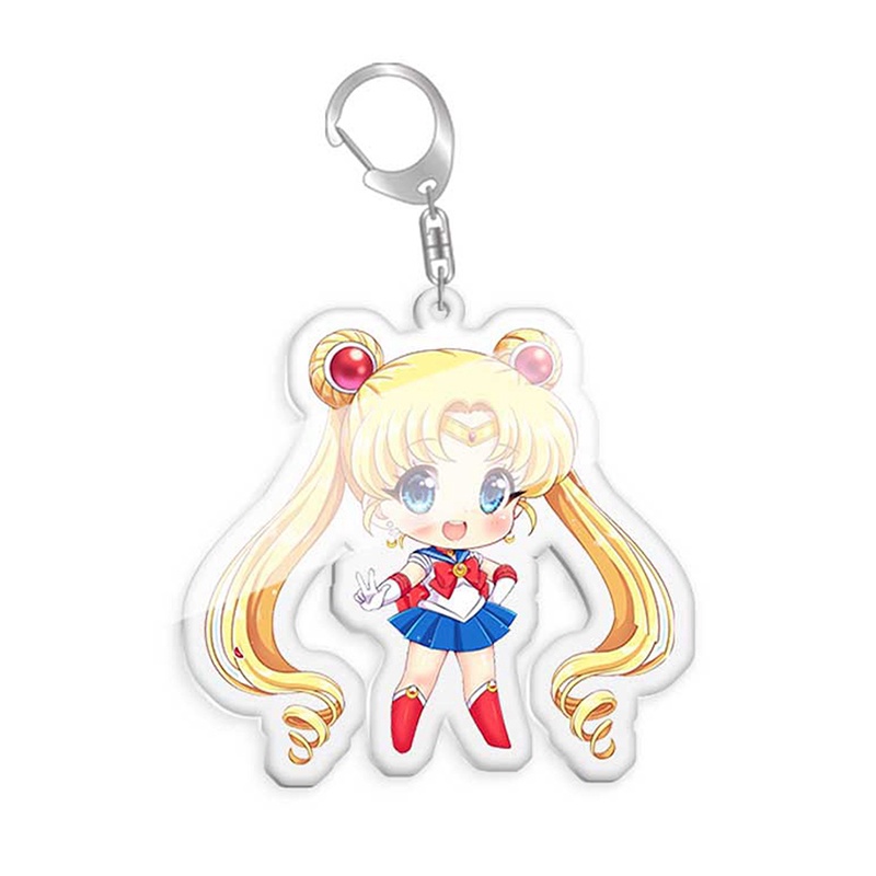 Tmdbyx Móc Khóa Xe Hơi Hình Thủy Thủ Mặt Trăng Dễ Thương