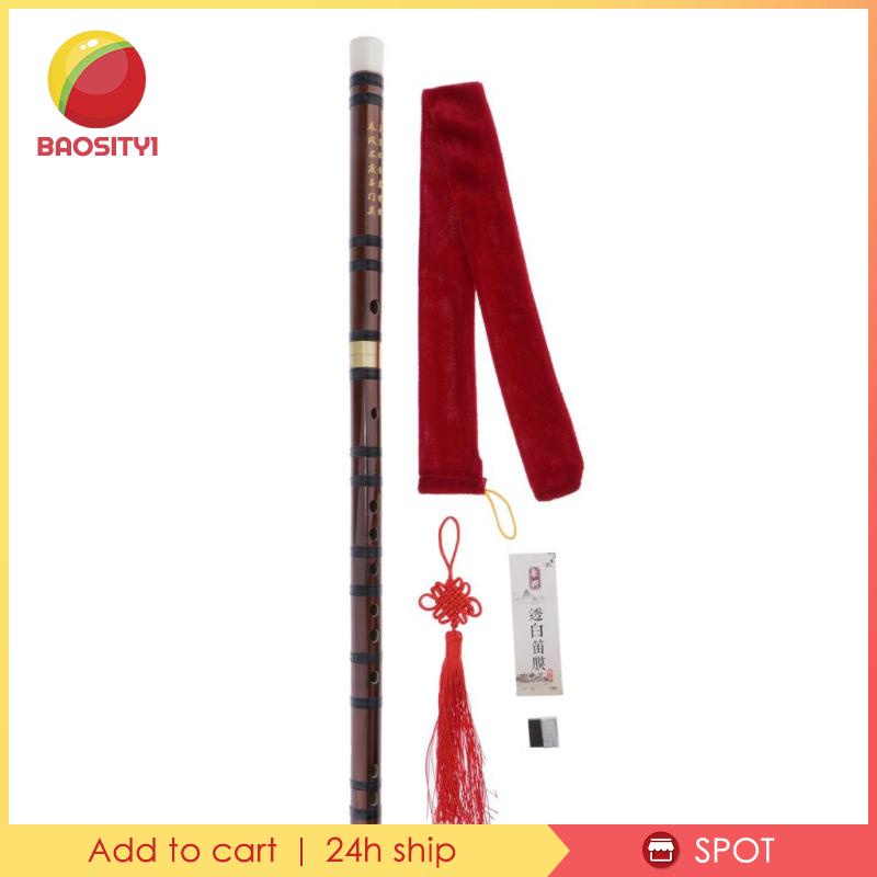 [Baosity1] Nhạc Cụ Sáo Trúc Trung Hoa Chuyên Nghiệp Dizi Woodwind