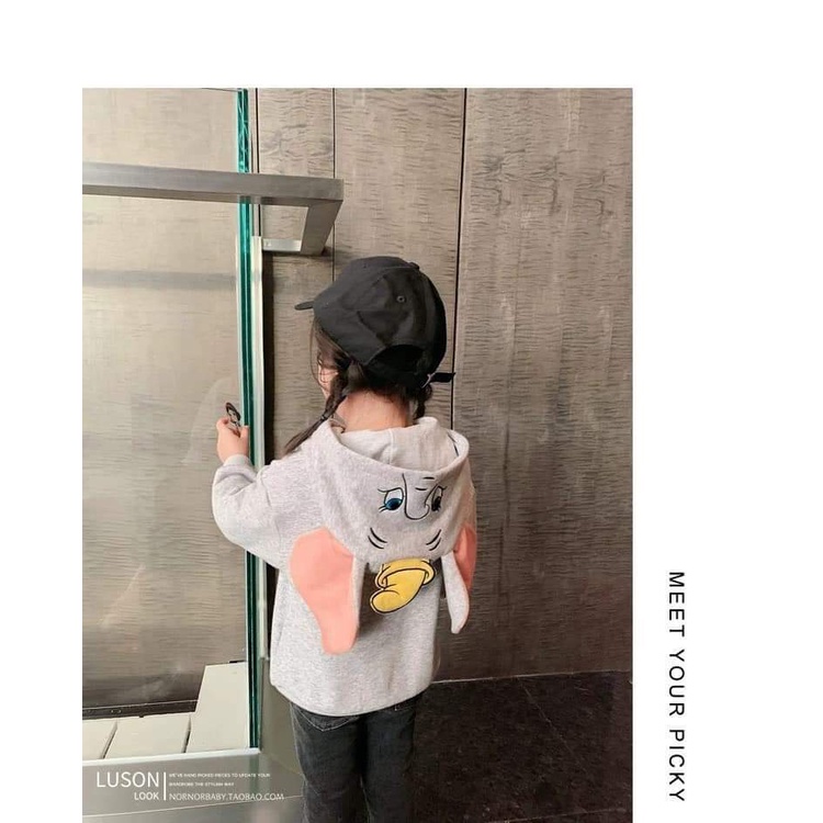 SALE ÁO HOODIE CHO BÉ GÁI CAO CẤP SIZE 8-18KG(HOODIE)