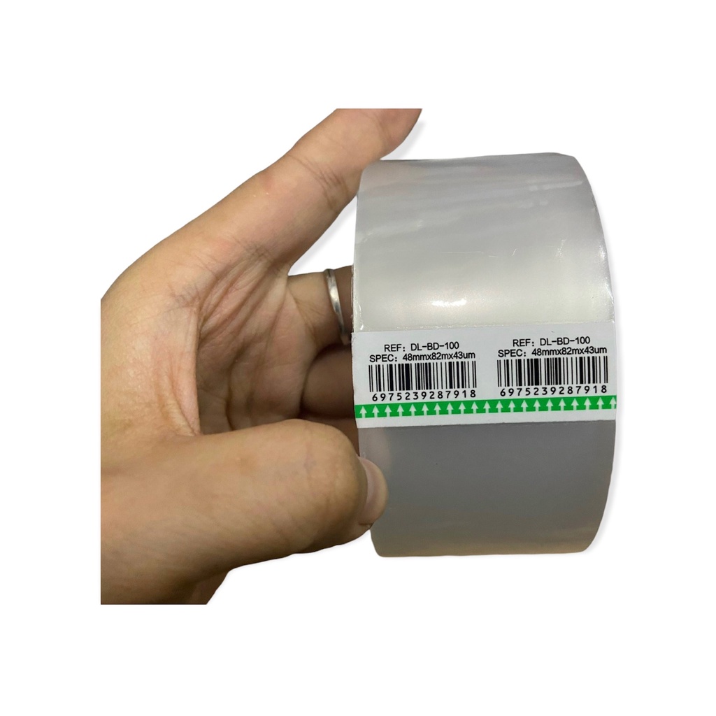 Băng dính trong Deli 100Y DL-BD-100 - Kích thước: 48mm x 82m x 43um