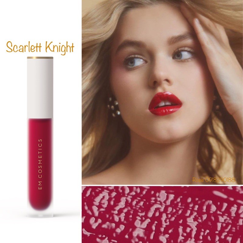 Son Em Cosmetics True Gloss - Scarlett Knight