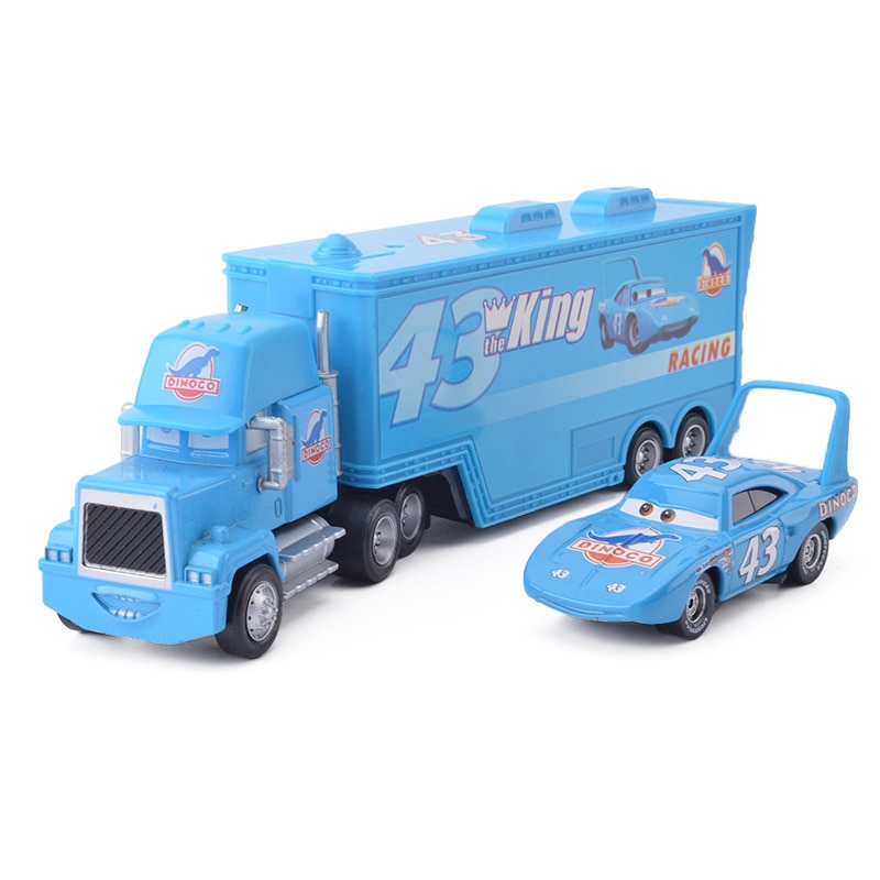 DISNEY Set 2 Mô Hình Xe Tải Đồ Chơi Pixar Cars 3 2 Món Tỉ Lệ 1: 55