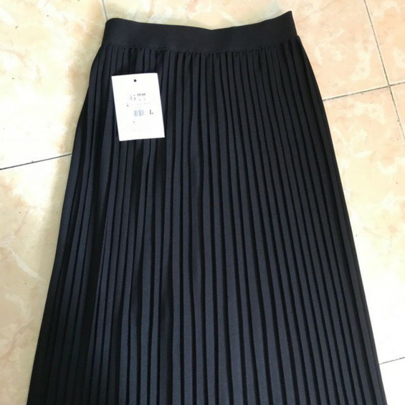 CHÂN VÁY XẾP LY DÀI 65cm! chân váy midi công sở