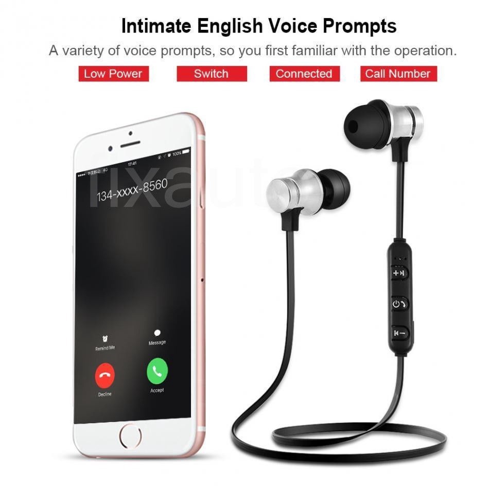 Tai Nghe Nhét Tai Kết Nối Bluetooth 4.2 Không Dây