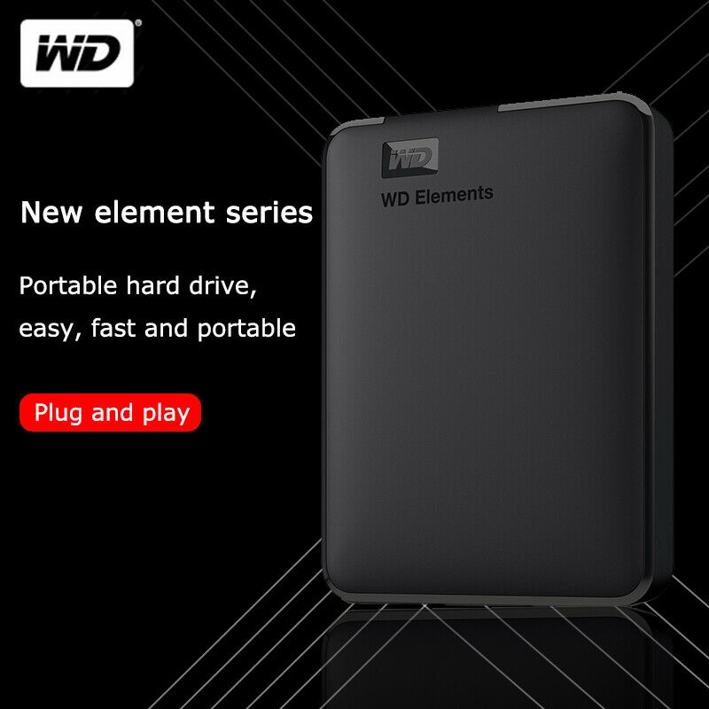 Ổ cứng rời WD001 với cáp USB 3.0 sạc nhanh chuyên dụng
